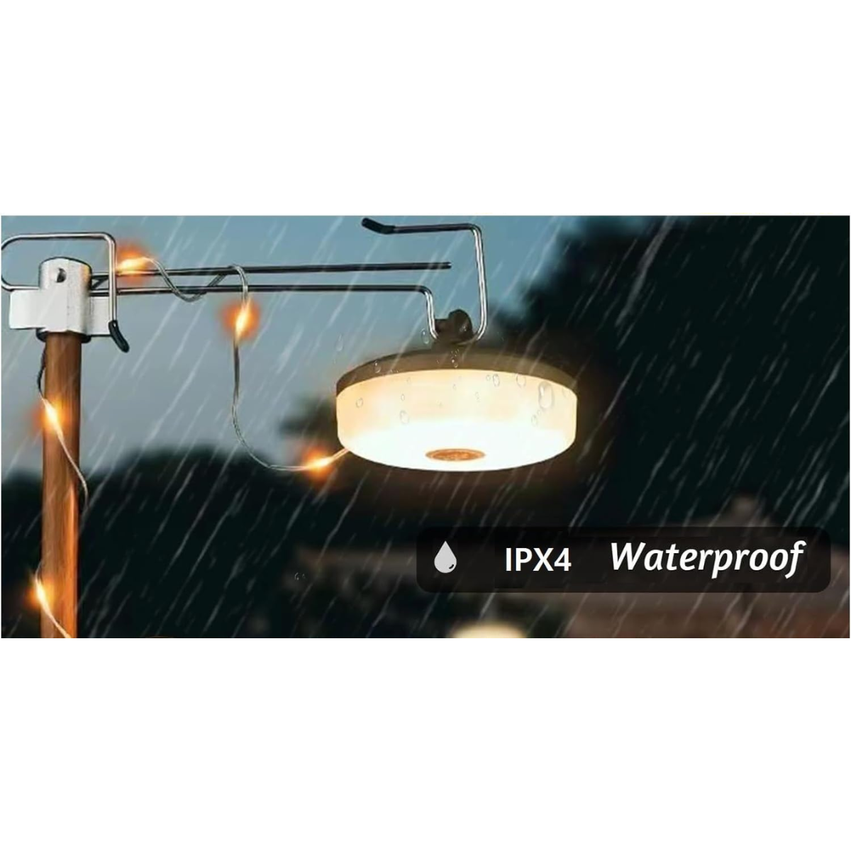 Miniatura 4 de Luces de cadena portátil para camping